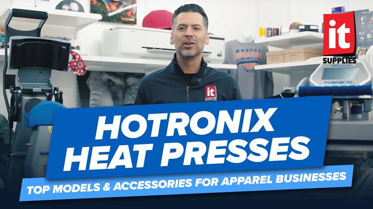 Hotronix Heat Presses: Top Models & Accessories for Apparel Businesses